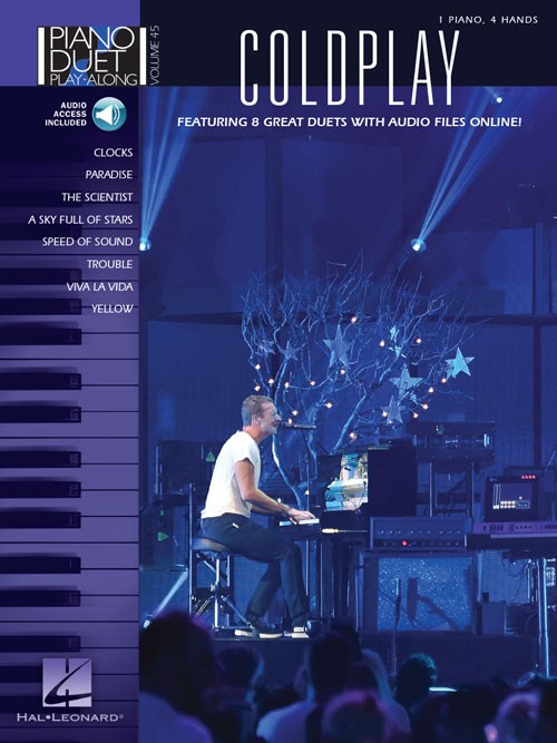 Piano Duet Play-Along Volume 46: Coldplay (Book/Online Audio)