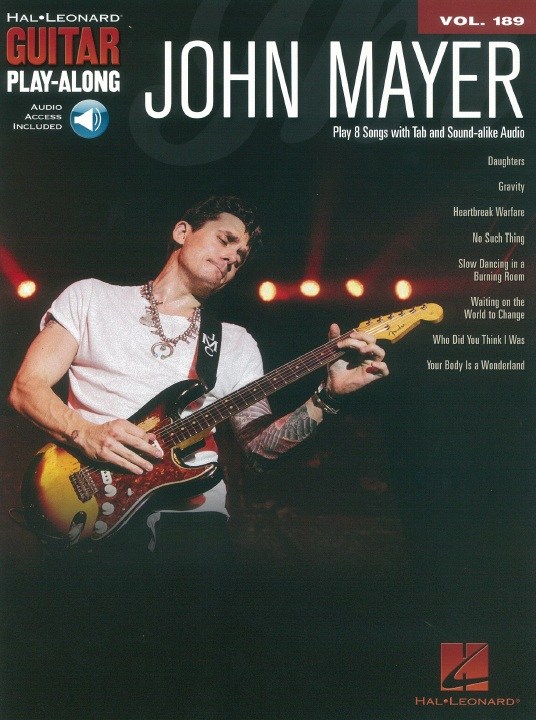 Guitar Play-Along Volume 189: John Mayer (Book/Online Audio)