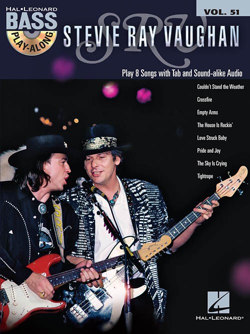Bass Play-Along Volume 51: Stevie Ray Vaughan (Book/CD)