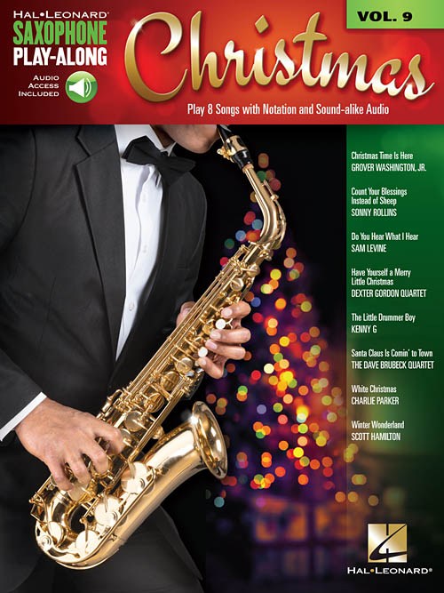 Saxophone Play-Along Volume 9: Christmas (Book/Online Audio)