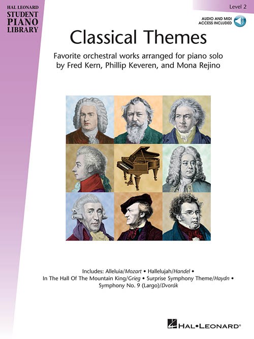 Hal Leonard Student Piano Library: Classical Themes – Level 2 (Book/Online Audio)