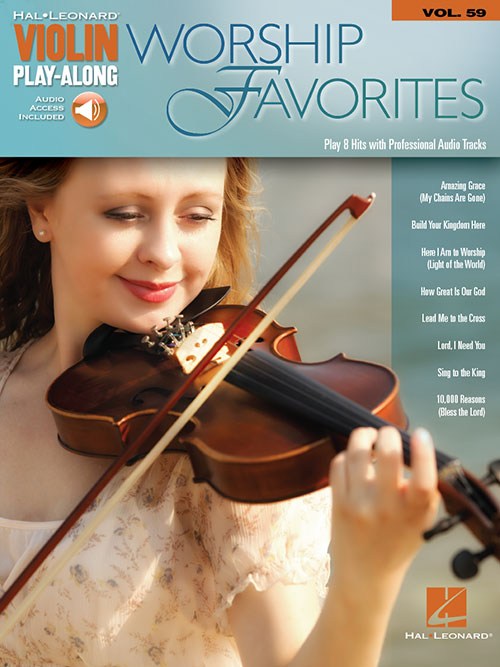 Violin Play-Along Volume 59: Worship Favorites (Book/Online Audio)