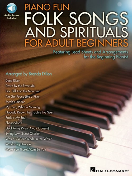 Arr. Brenda Dillon: Piano Fun – Folk Songs And Spirituals For Adult Beginners (Book/Online Audio)