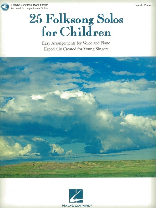 25 Folksong Solos For Children (Book/Online Audio)