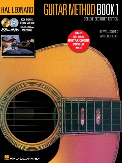 Hal Leonard Guitar Method: Book 1 - Deluxe Beginner Edition (Book/Online Media)