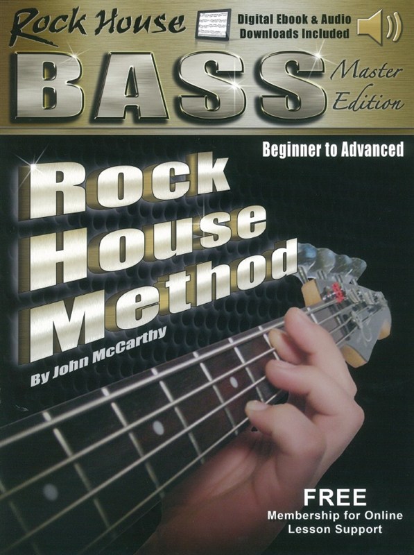 Rock House Bass Guitar Master Edition (Book/Online Media)