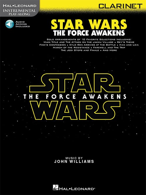 Hal Leonard Instrumental Play-Along: Star Wars - The Force Awakens (Clarinet) (Book/Online Audio)