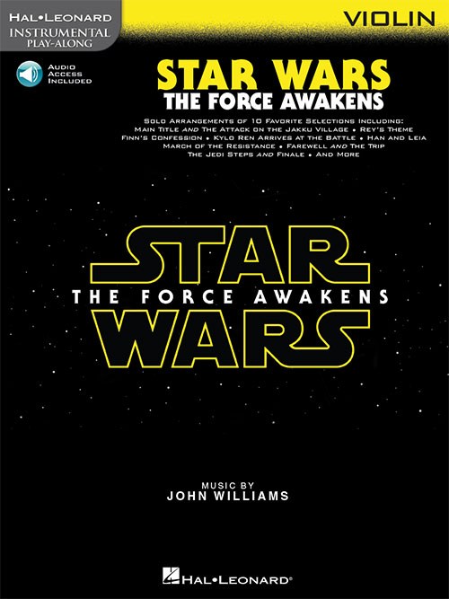 Hal Leonard Instrumental Play-Along: Star Wars - The Force Awakens (Violin) (Book/Online Audio)