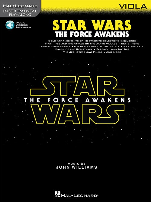 Hal Leonard Instrumental Play-Along: Star Wars - The Force Awakens (Viola) (Book/Online Audio)