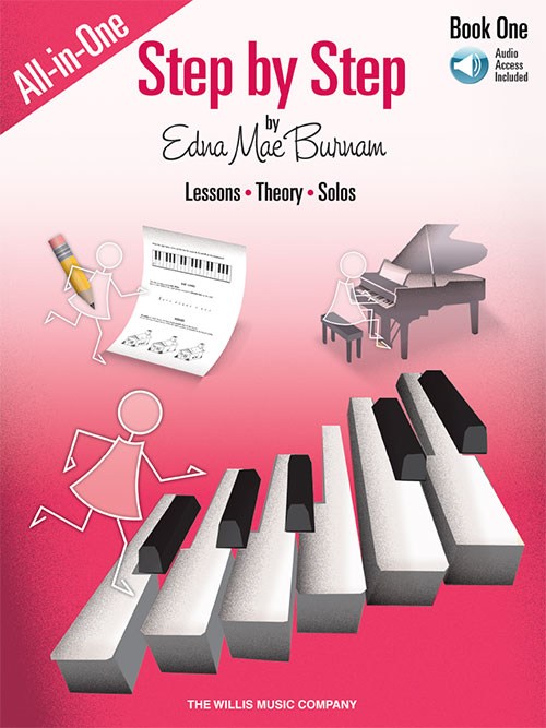 Edna Mae Burnam: Step By Step All-In-One Edition – Book 1 (Book/Online Audio)