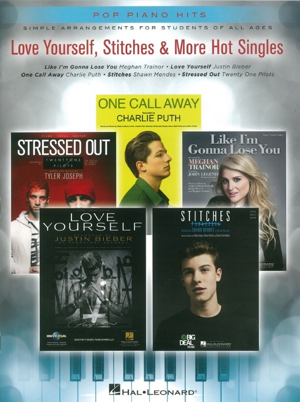 Pop Piano Hits: Love Yourself, Stitches & More Hot Singles
