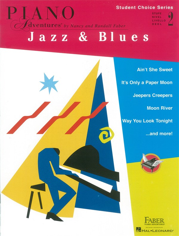 Faber Piano Adventures - Student Choice Series: Jazz & Blues Level 2