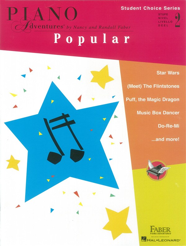 Faber Piano Adventures - Student Choice Series: Popular Level 2