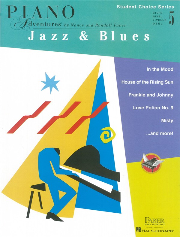 Faber Piano Adventures - Student Choice Series: Jazz & Blues Level 5
