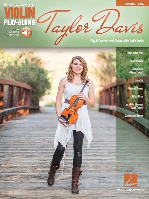 Violin Play-Along Volume 65: Taylor Davis (Book/Online Audio)