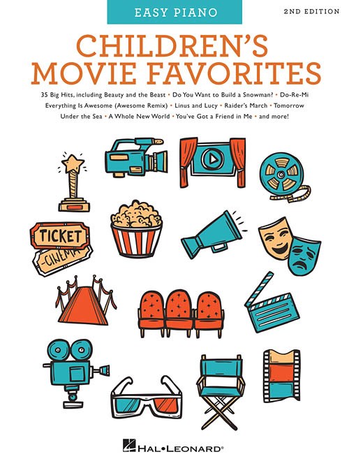 Children's Movie Favorites – 2nd Edition (Easy Piano)