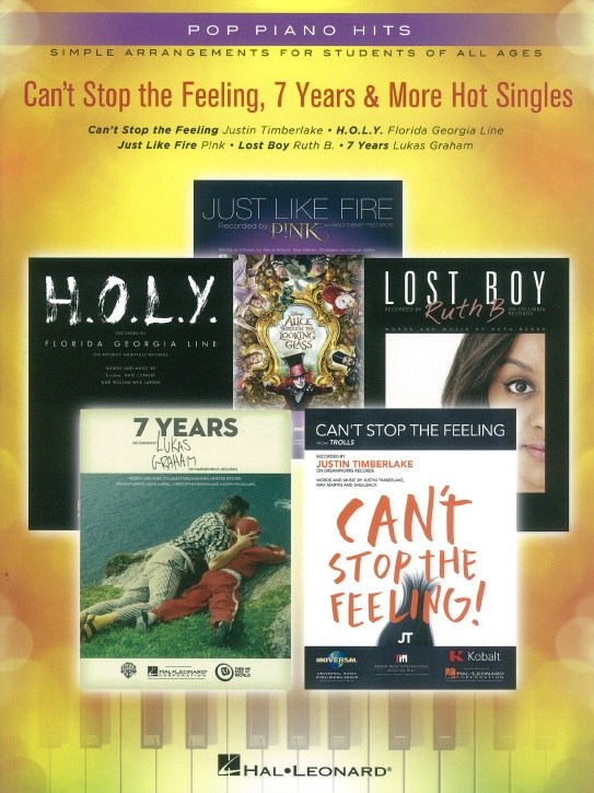 Pop Piano Hits: Can't Stop the Feeling, 7 Years & More Hot Singles