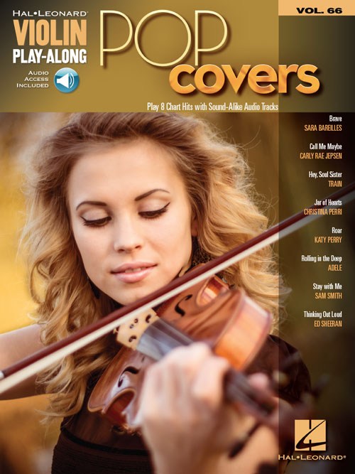 Violin Play-Along Volume 66: Pop Covers (Book/Online Audio)