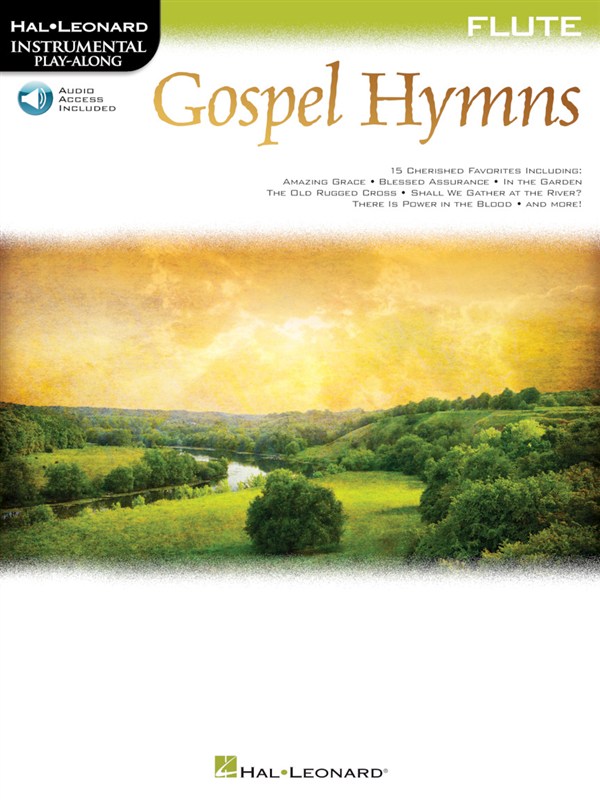 Gospel Hymns for Flute (Book/Audio)