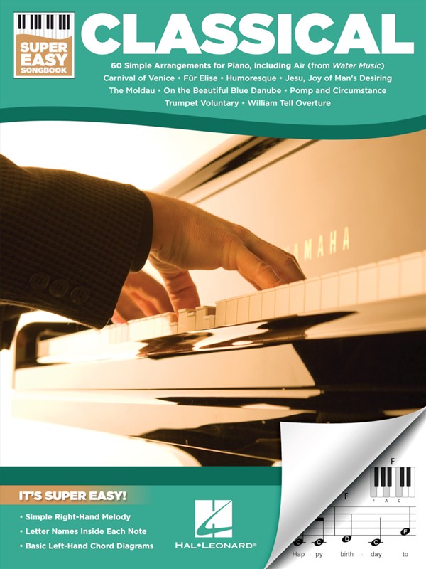 Classical - Super Easy Songbook (Piano Songbook)