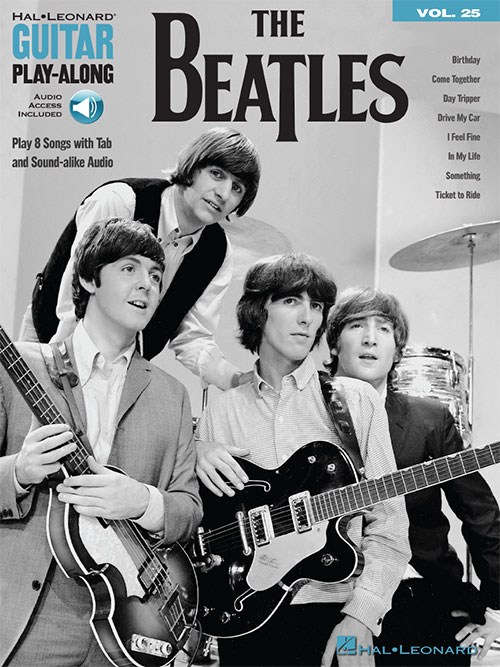 Guitar Play-Along Volume 25: The Beatles (Book/Online Audio)