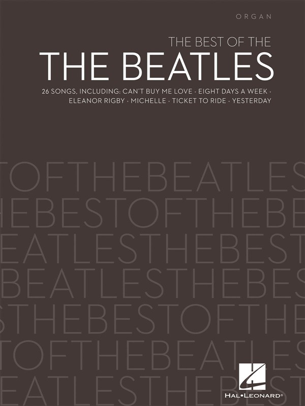 Best Of The Beatles Organ Bk Org Bk