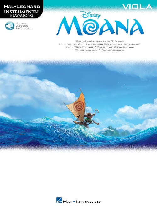Hal Leonard Instrumental Play-Along: Moana - Viola (Book/Online Audio)