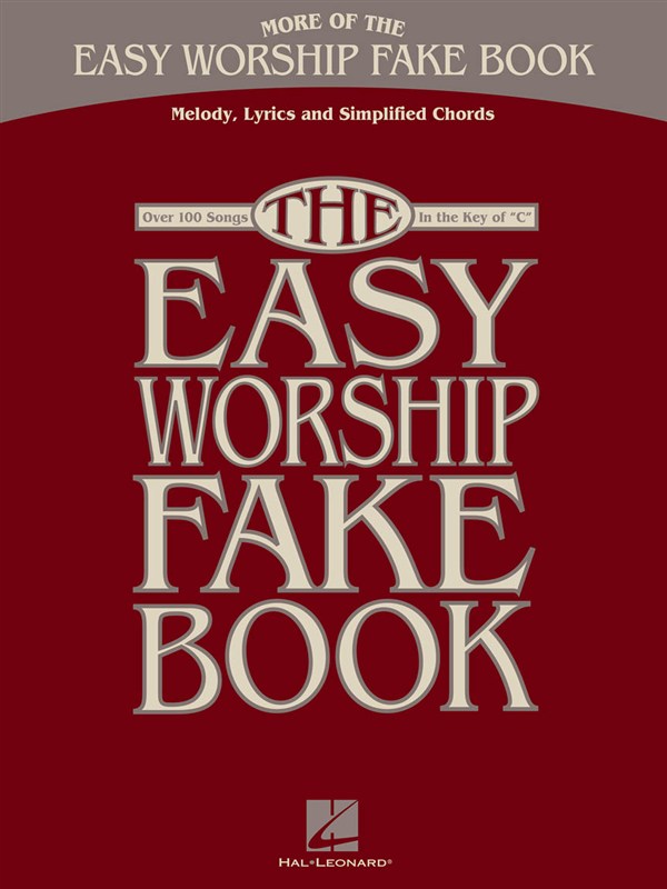 MORE OF THE EASY WORSHIP FAKE BOOK LYRICS CHORDS BK