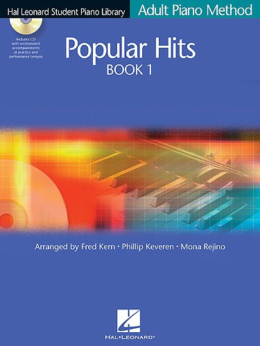 Hal Leonard Student Piano Library: Adult Piano Method - Popular Hits Book 1 (Book/CD)