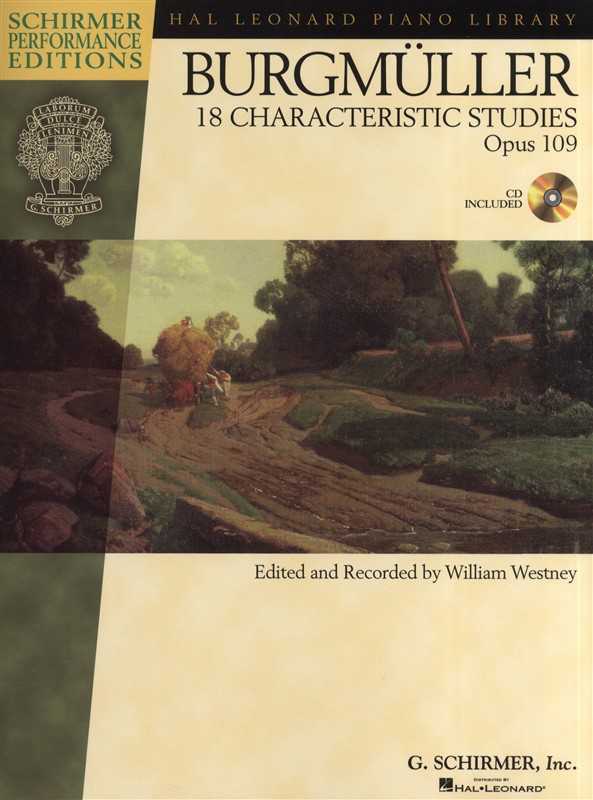 Johann Friedrich Burgmüller: 18 Characteristic Studies Op.109 - Schirmer Performance Editions