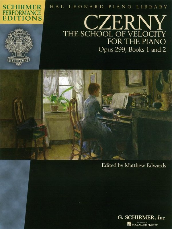 Carl Czerny: The School Of Velocity For The Piano, Op.299, Books 1 And 2 (Schirmer Performance Edition)