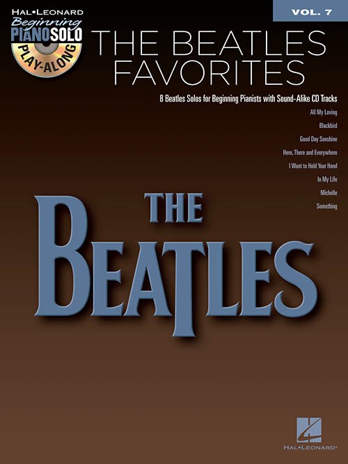 Beginning Piano Solo Play-Along Volume 7: The Beatles Favourites