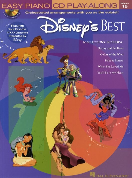 Easy Piano CD Play Along: Disney?s Best