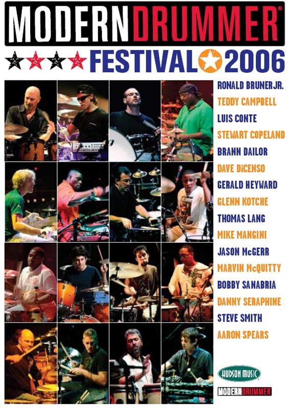 Modern Drummer Festival 2006 (4 DVD)