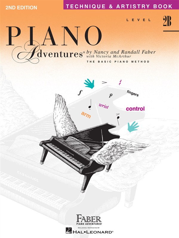 Faber Piano Adventures: Level 2B - Technique And Artistry Book (2nd Edition)
