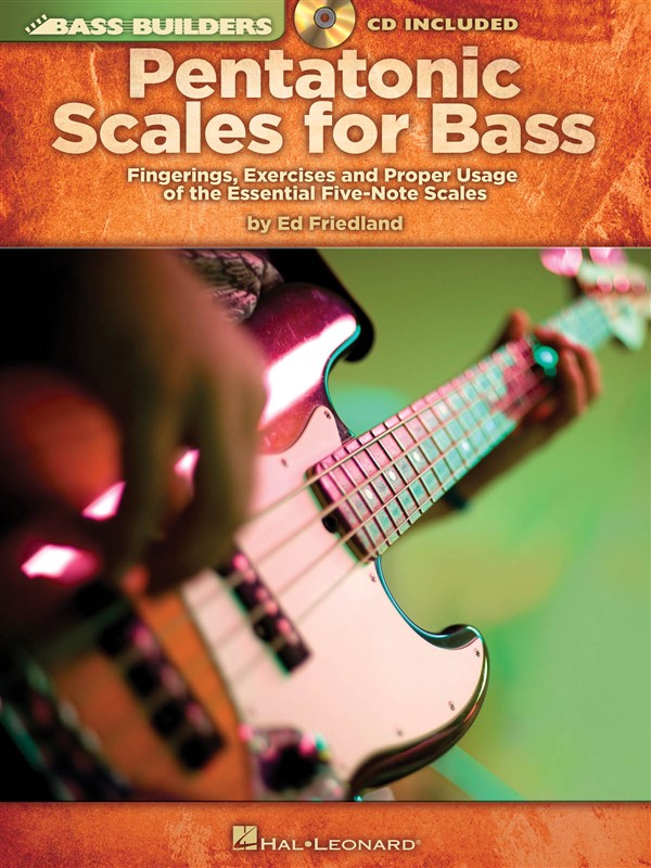 FRIEDLAND ED PENTATONIC SCALES FOR BASS BGTR BK/CD
