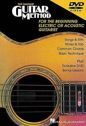 Hal Leonard Guitar Method For The Beginning Electric or Acoustic Guitarist