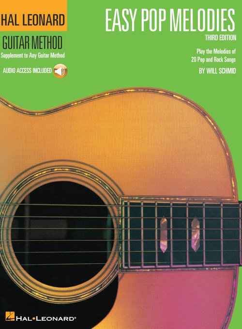 Hal Leonard Guitar Method: Easy Pop Melodies - Third Edition (Book/Online Audio)