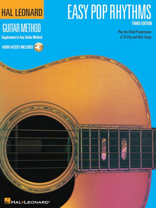 Hal Leonard Guitar Method: Easy Pop Rhythms – Third Edition (Book/Online Audio)