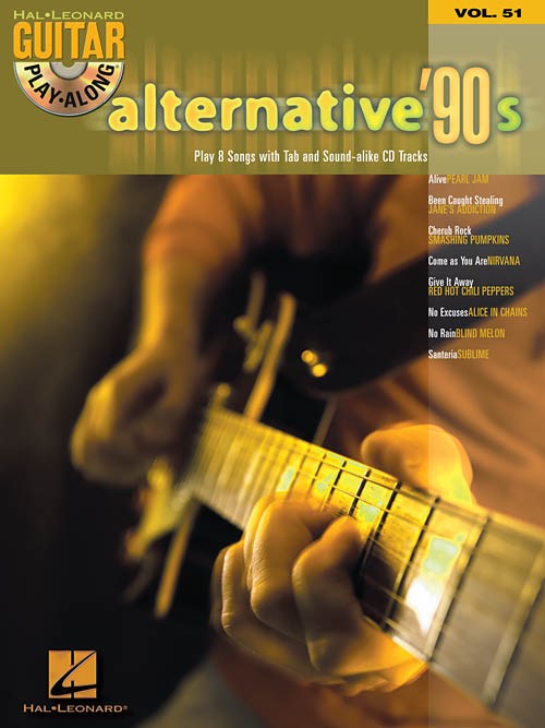 GUITAR PLAY ALONG VOLUME 51 ALTERNATIVE 90S GUITAR BK/CD