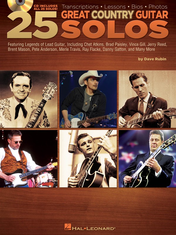 Dave Rubin: 25 Great Country Guitar Solos