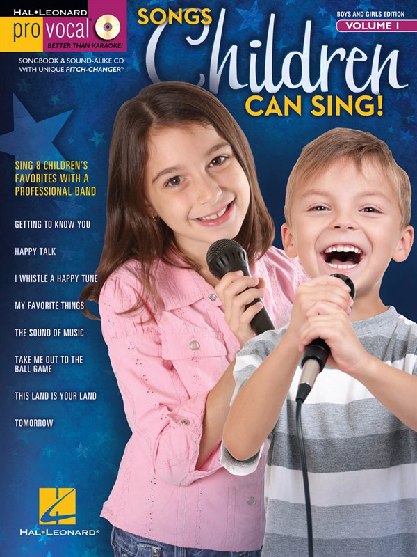 Pro Vocal Boys' & Girls' Edition Volume 1: Songs Children Can Sing!