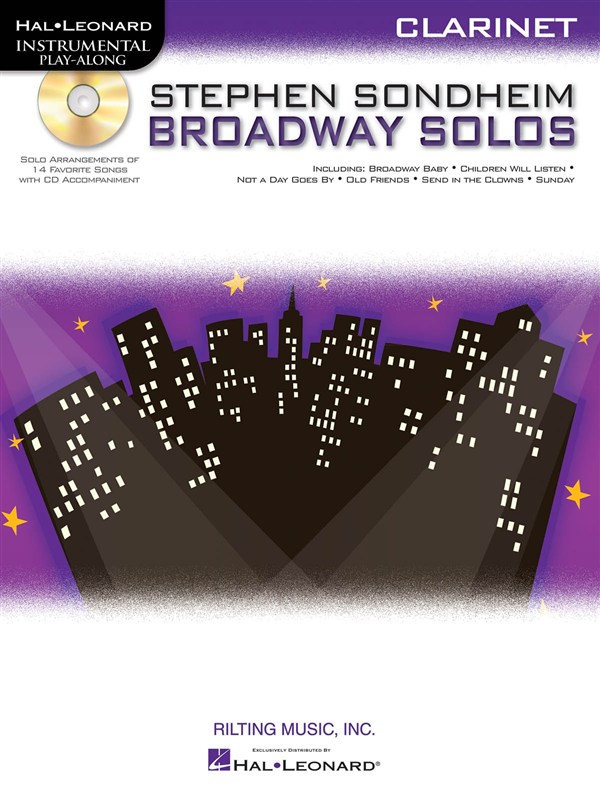Clarinet Play-Along: Stephen Sondheim - Broadway Solos