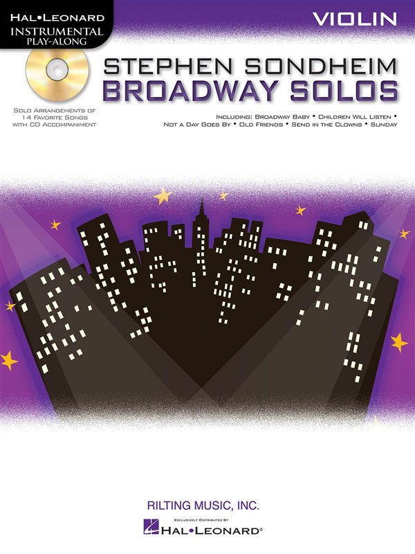 Violin Play-Along: Stephen Sondheim - Broadway Solos