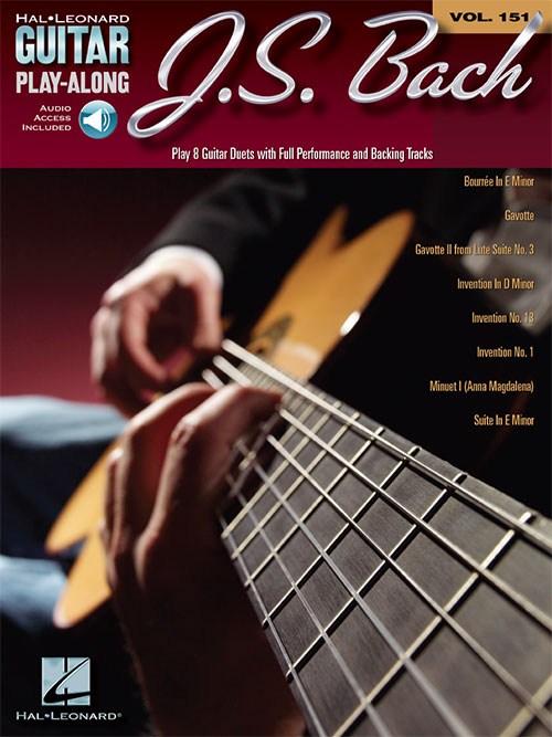 Guitar Play-Along Volume 151: J.S. Bach (Book/Online Audio)