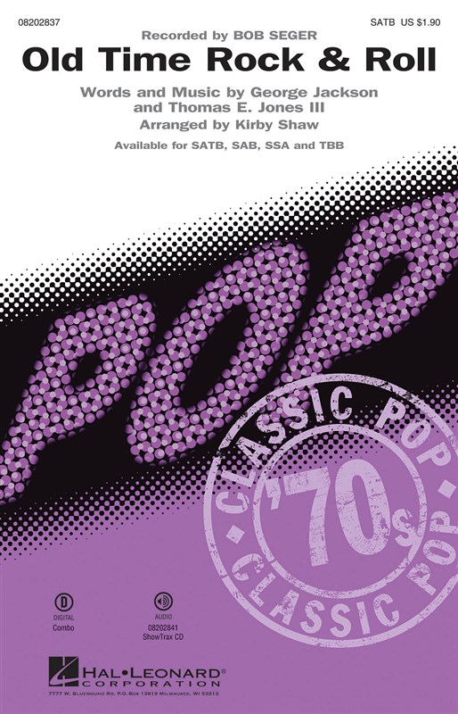 SEGER BOB OLD TIME ROCK & ROLL (SHAW KIRBY) SATB CHORAL