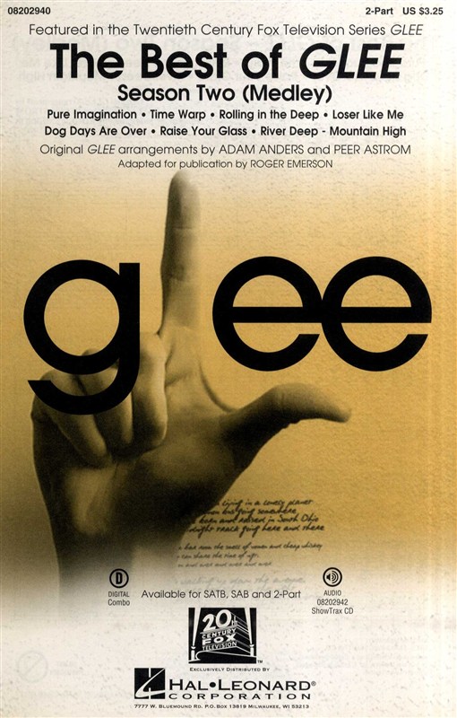 The Best Of Glee - Season Two Medley (2-Part)