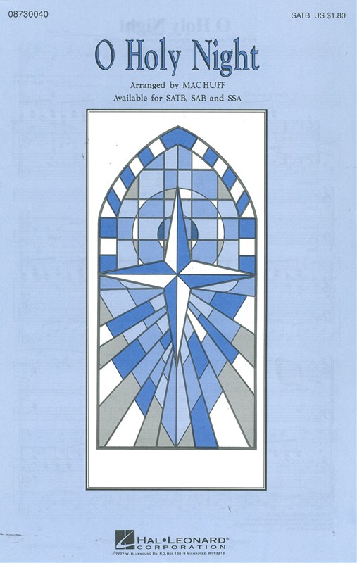 O Holy Night (SATB)