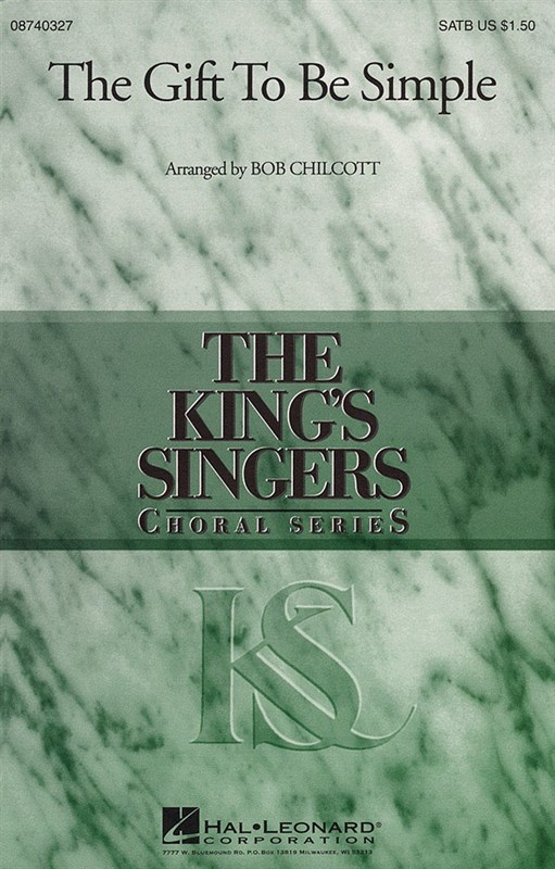 The Gift To Be Simple (SATB)