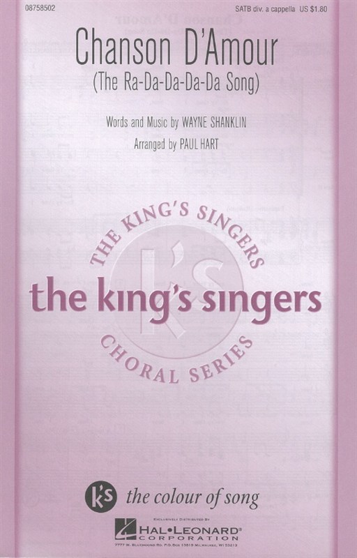 Wayne Shanklin: Chanson D'Amour (SATB)